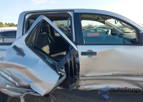 2010 Nissan Titan Se from USA, damaged, VIN 1N6BA0ED0AN301595